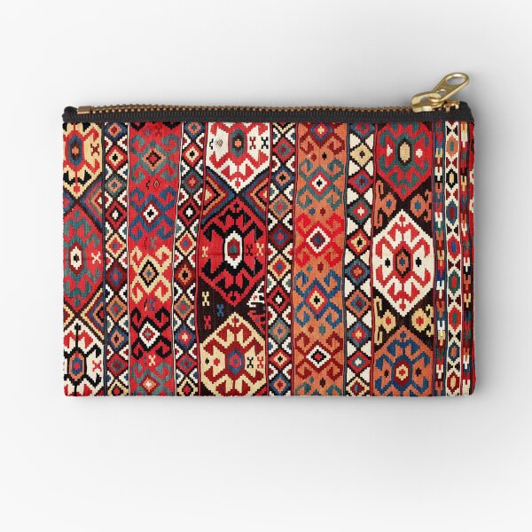 Item preview, Azeri Azerbaijan South Caucasus Kilim Print designed and sold by Vicky Brago-Mitchell®.
