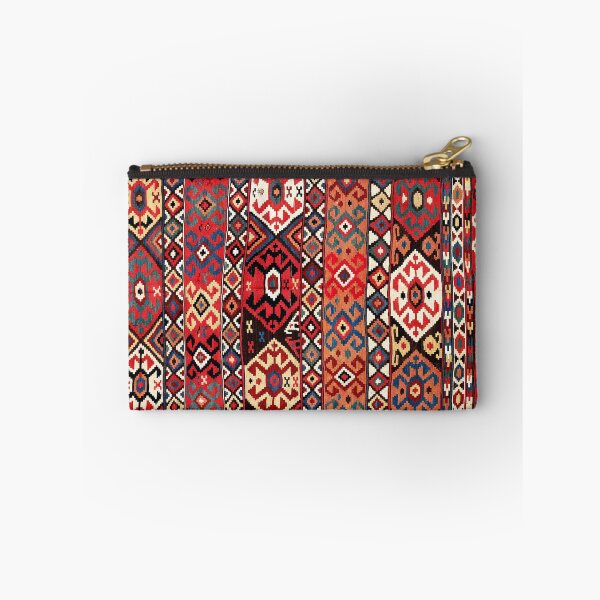 Item preview, Azeri Azerbaijan South Caucasus Kilim Print designed and sold by Vicky Brago-Mitchell®.