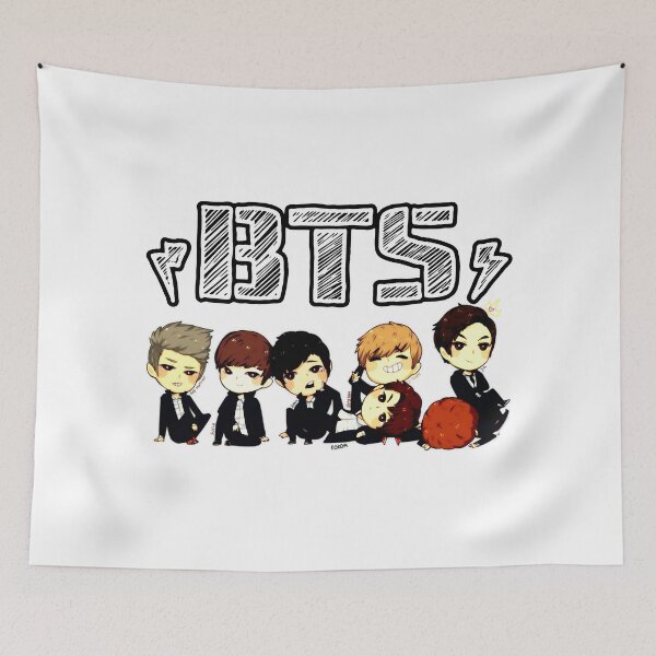 Item preview, BTS chibi designed and sold by andecha.
