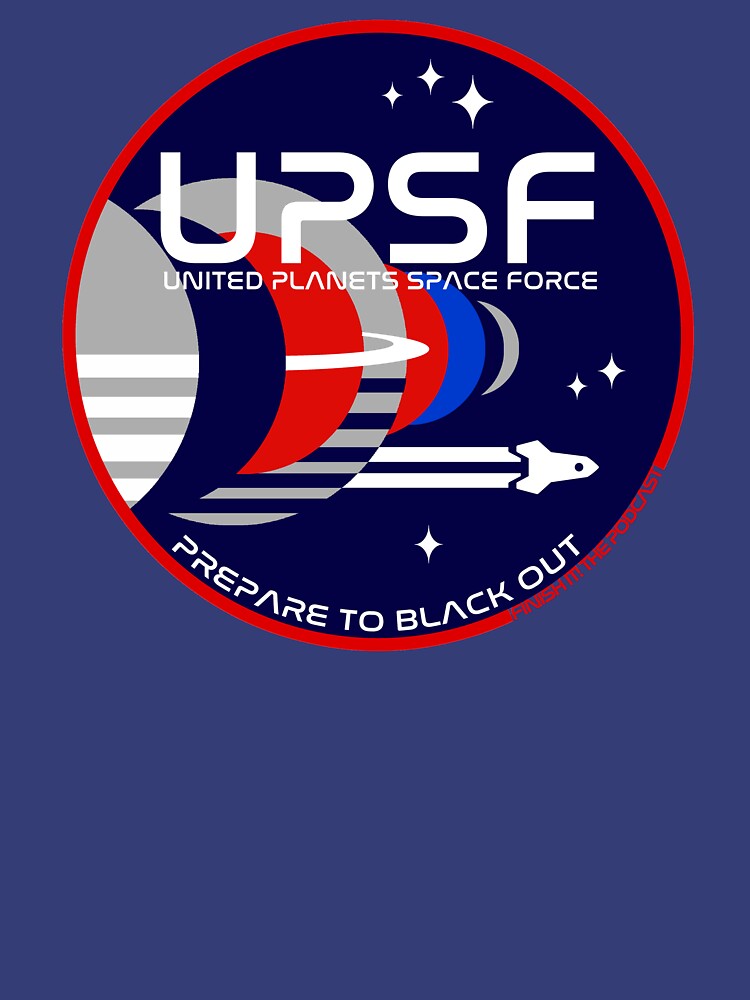 Space Force Logo - Prepare to Black Out by FinishItPod