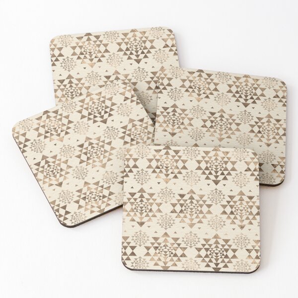 Item preview, Sri Yantra  pattern - pastel gold designed and sold by Nartissima.