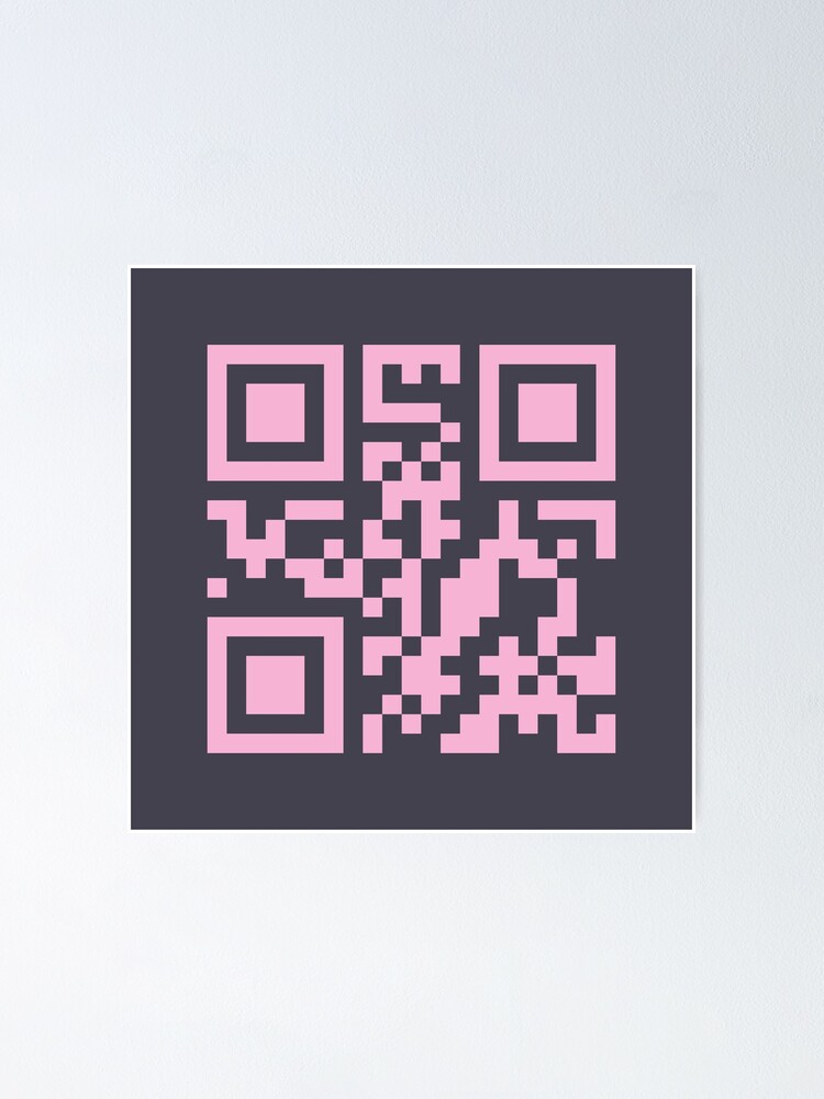 Thumbnail 1 of 3, Poster, Love QR Code designed and sold by miftachu.