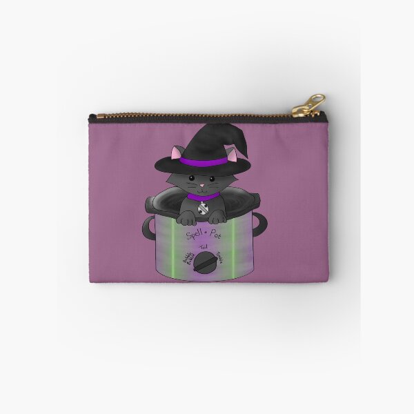 Item preview, Witchy Kitty in a Spell Pot designed and sold by Xilarae.