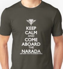 Come Aboard the Narada Unisex T-Shirt