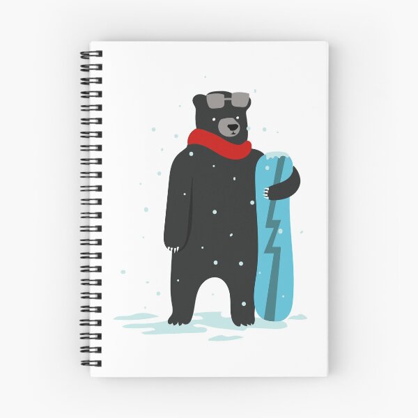 Item preview, Colles Snowboard Bear Winter Sports Freestyle Designs designed and sold by Luxara1.