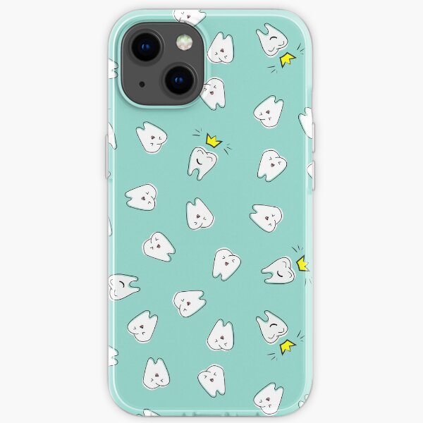 Cute Teeth Happy Teeth Dental Braces Pattern Iphone Case For Sale By Milatoo Redbubble