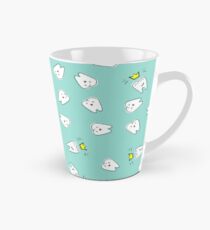 Zahnmedizinisches Muster der glücklichen Zähne Tasse (groß)
