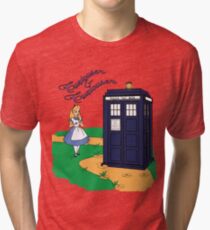 Curiouser & Curiouser Tri-blend T-Shirt
