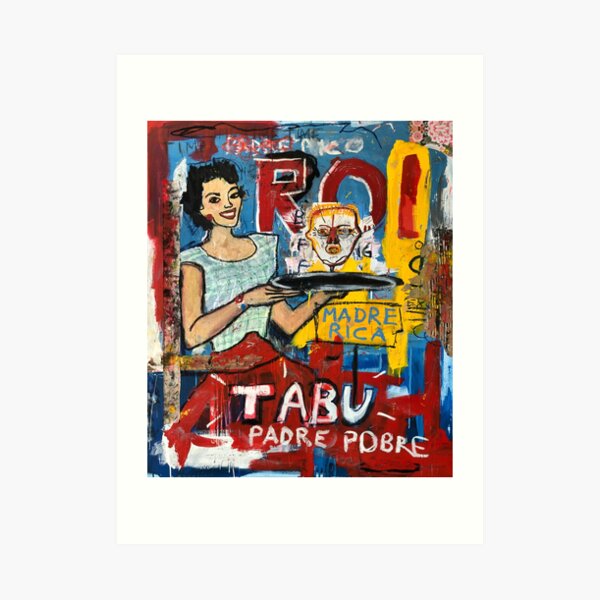 Madre Rica Padre Pobre Art Print
