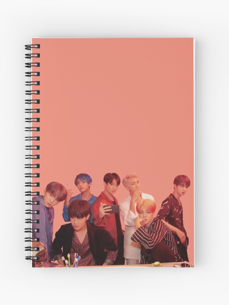 Bts Map Of The Soul Persona Version 2 Group Spiral Notebook By Lyshoseok Redbubble