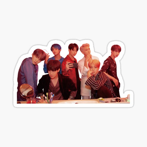 BTS MAP OF THE SOUL: PERSONA VERSION 2 // GROUP Sticker