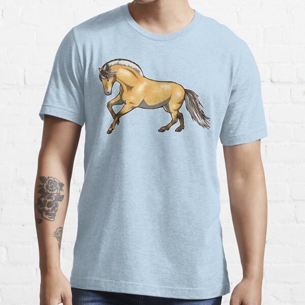 Aperçu de l'œuvre Cheval de fjord cadeau poney cheval couleur norvégienne créée et vendue par Jaana Kern.