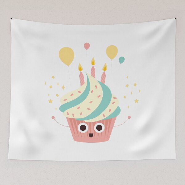 Item preview, Cute Muffin Balloons Candles designed and sold by TotalityDesigns.
