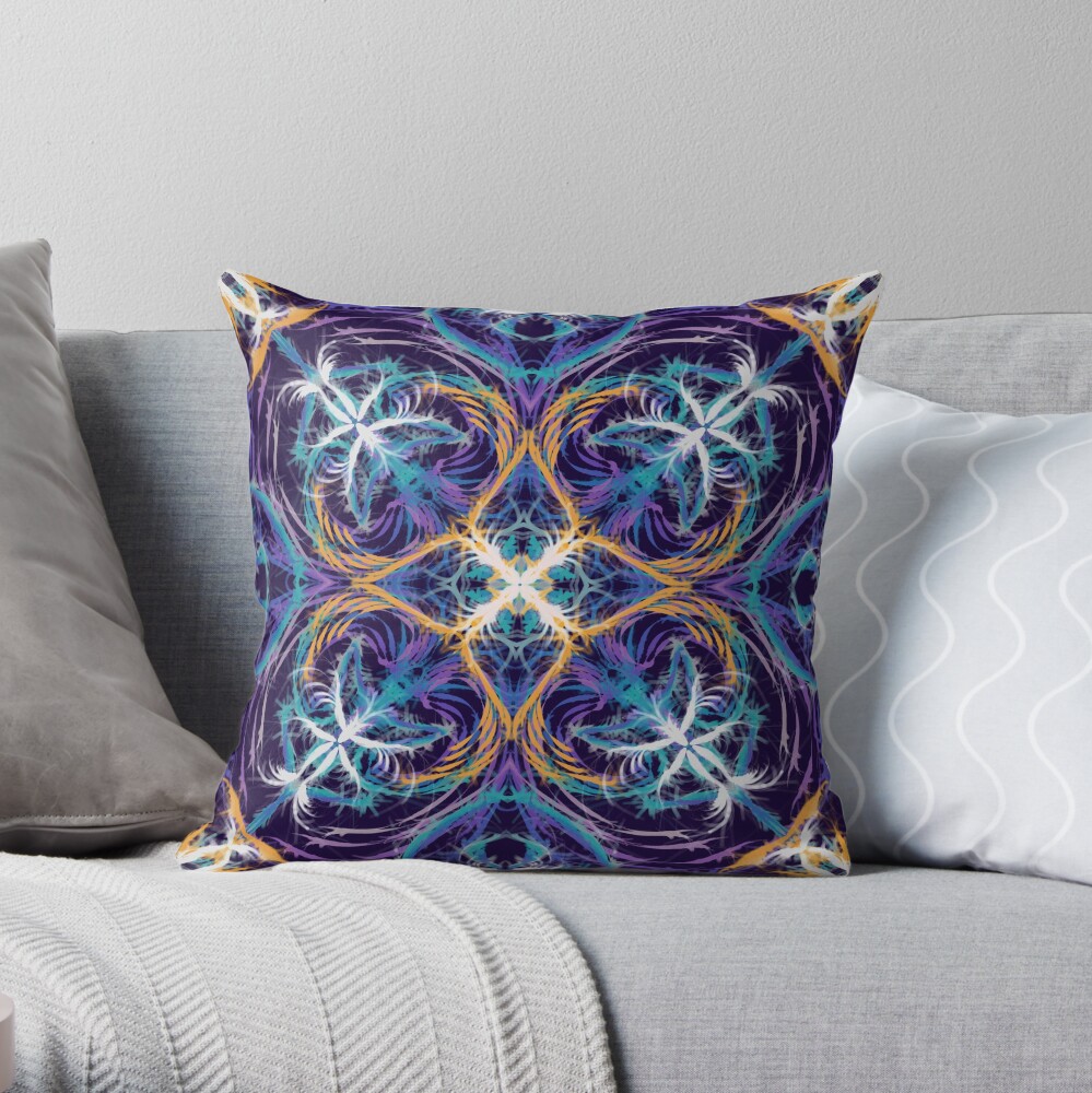 inspire 1 - queen of winter Throw Pillow