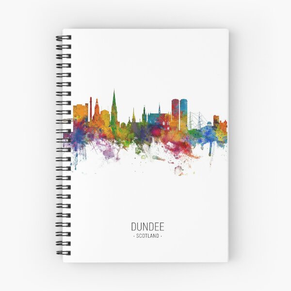 Item preview, Dundee Scotland Skyline designed and sold by ArtPrints.