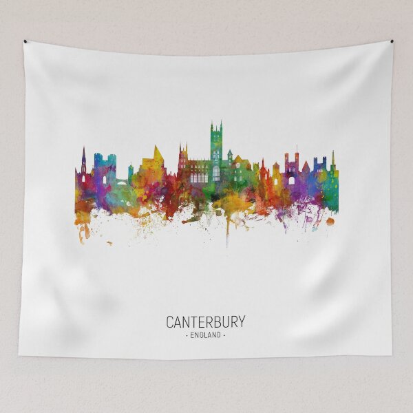 Item preview, Canterbury England Skyline designed and sold by ArtPrints.