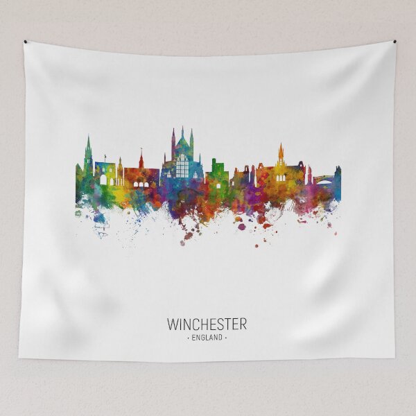 Item preview, Winchester England Skyline designed and sold by ArtPrints.