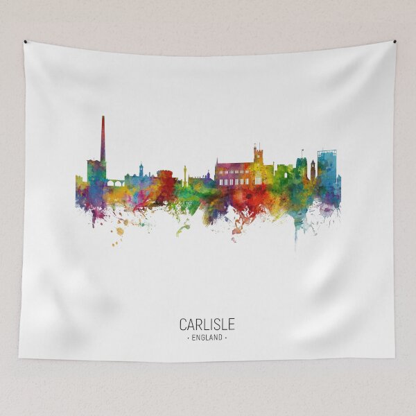 Artikelvorschau, Carlisle England Skyline entworfen und verkauft von ArtPrints.