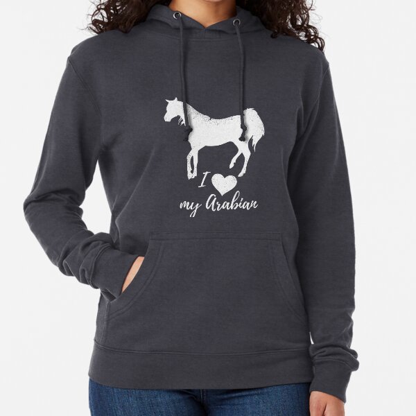 Aperçu de l'œuvre Cheval disant que j'aime arabe drôle cadeau coeur créée et vendue par Jaana Kern.