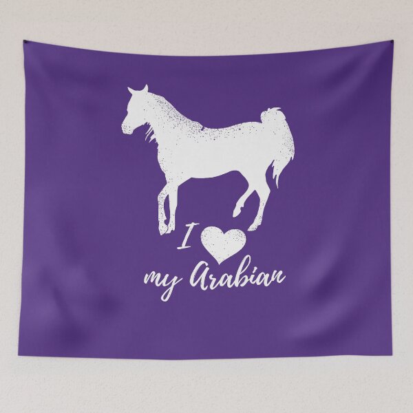Item preview, Horse saying i love arab funny gift heart designed and sold by Jaana Kern.