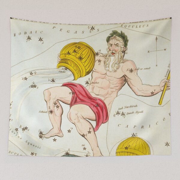 Item preview,  Urania's Mirror - Aquarius, Piscis Australis & Ballon Aerostatique designed and sold by Vintage Designs +.