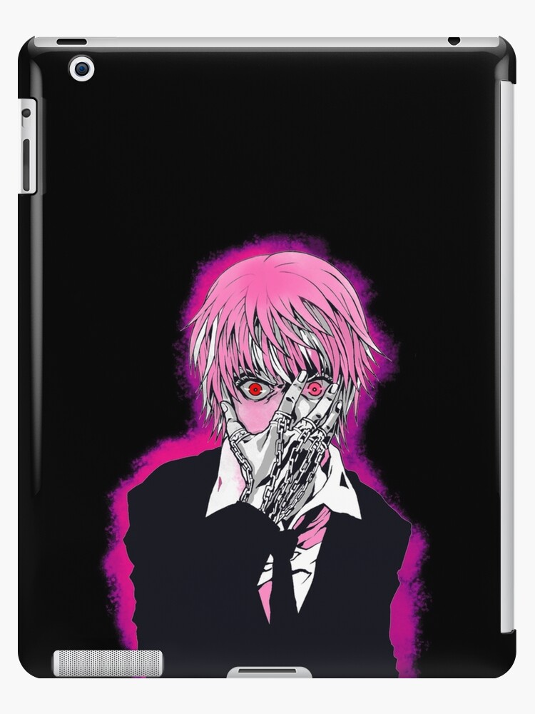 Wahnsinn Anime Asthetik Schwarz Ipad Hulle Skin Von Veqz1 Redbubble