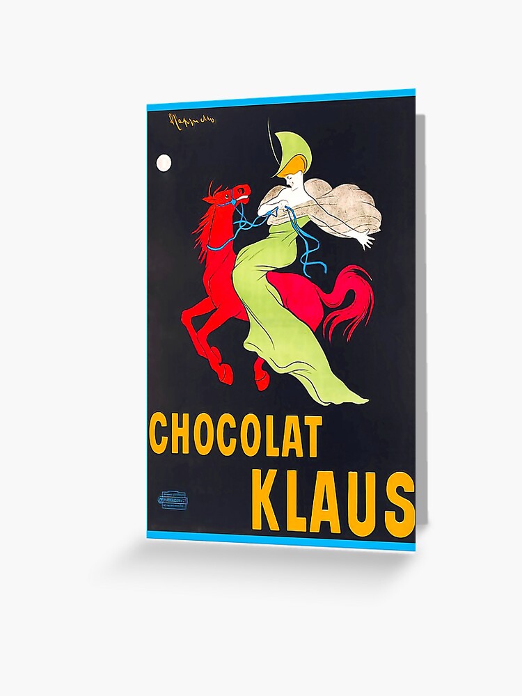 Vintage Chocolate Advertisement Poster