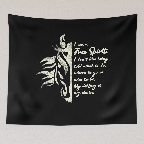 Item preview, Tribal horse head with funny saying Gift designed and sold by Jaana Kern.
