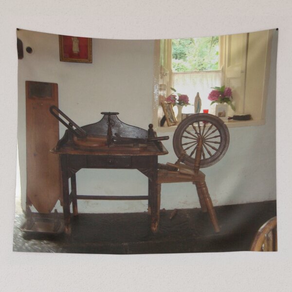 Item preview, Vintage Spinning Wheel - Rathbaun Farm - Ireland designed and sold by niki2028.
