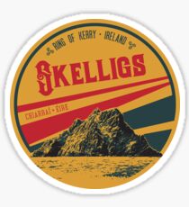 Ireland Ring of Kerry Skelligs T-Shirt + Sticker Sticker