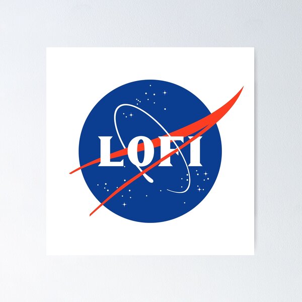 NASA NADA LOGO Sticker for Sale by FrenchFactory