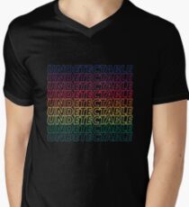 Undetectable = Untransmittable V-Neck T-Shirt