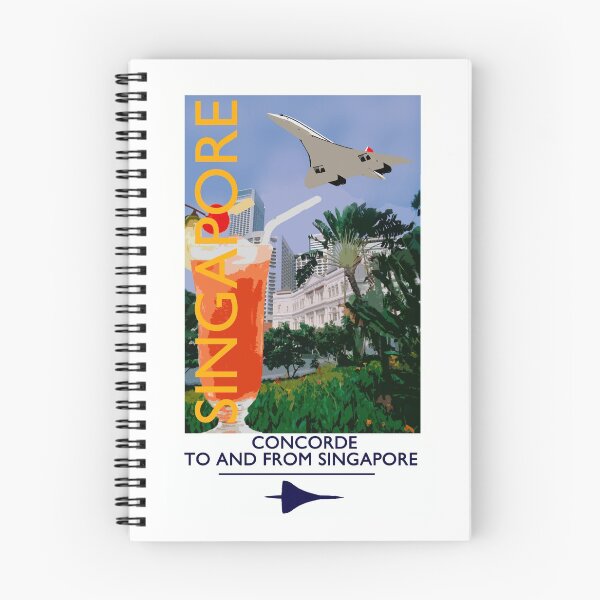 Item preview, Concorde vintage style Singapore designed and sold by Speedbirddesign.
