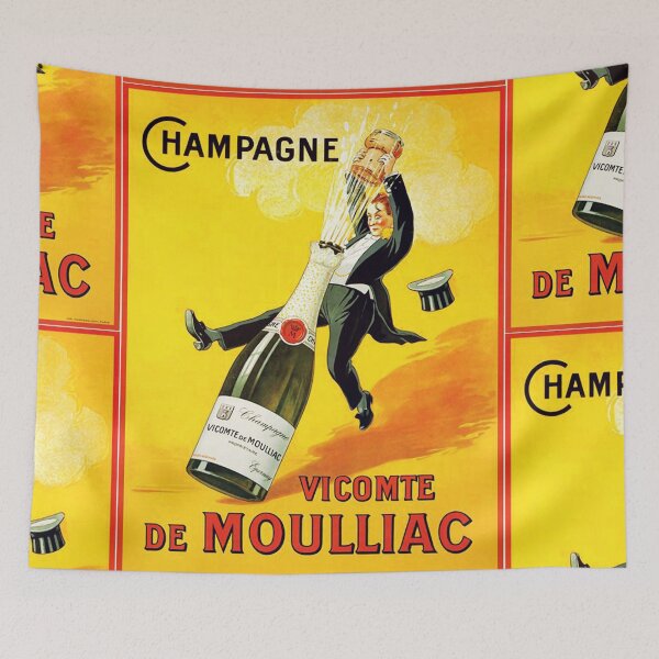 Item preview,  Vintage Wine Poster designed and sold by Nora Gad.