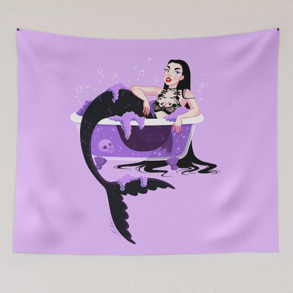 Item preview, Gothic Bathbomb Mermaid designed and sold by Alice Parkes.
