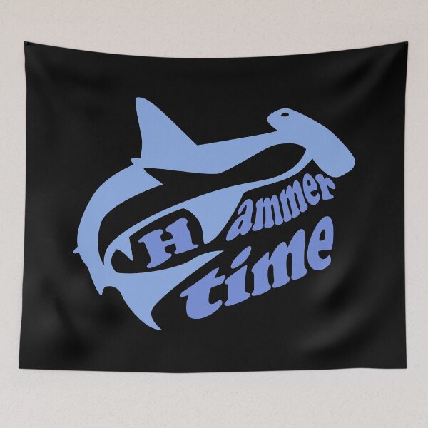 Item preview, Hammer Time – Funny – Sharks – Sea designed and sold by creepyjoe.