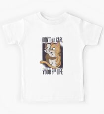 Katze Katzen Kater Meme Kinder T-Shirt