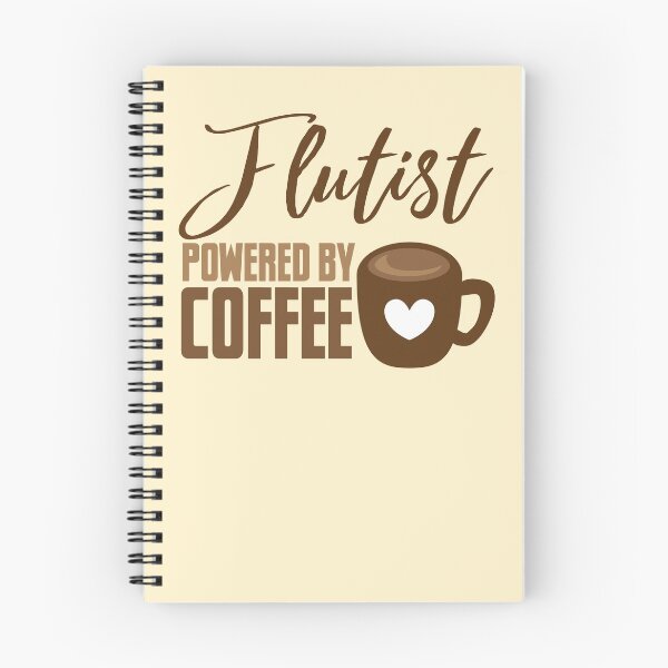 Item preview, Flutist powered by coffee designed and sold by jazzydevil.