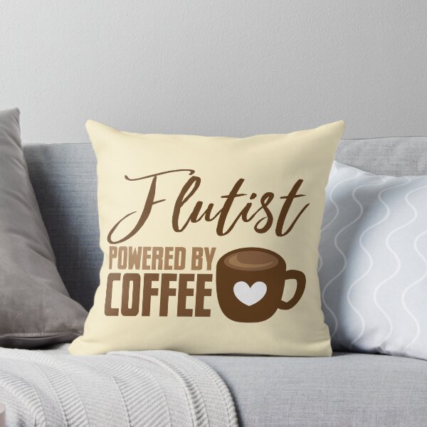 Item preview, Flutist powered by coffee designed and sold by jazzydevil.