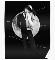 flieg mich zum Mond Poster