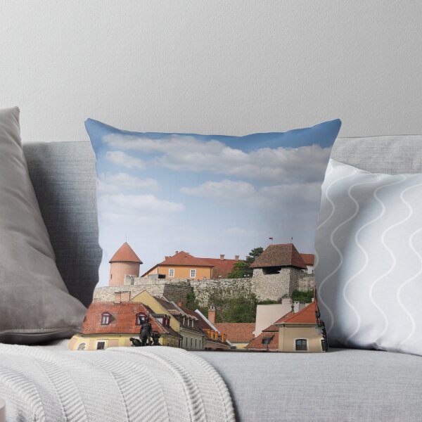 Item preview, Dobo Istvan monument cityscape Eger Hungary designed and sold by goceris.