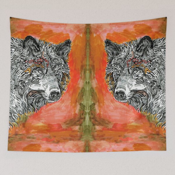 Item preview, Red Wolf designed and sold by FanitsaArt.