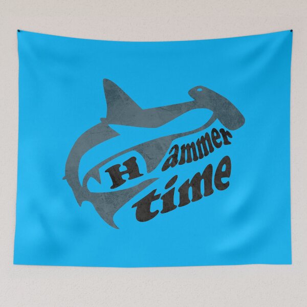 Item preview, Hammer Time – Funny – Sharks – Sea designed and sold by creepyjoe.