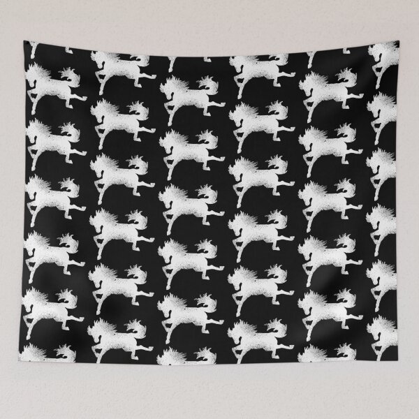 Item preview, Wild horse rodeo hunch funny gift silhouette designed and sold by Jaana Kern.