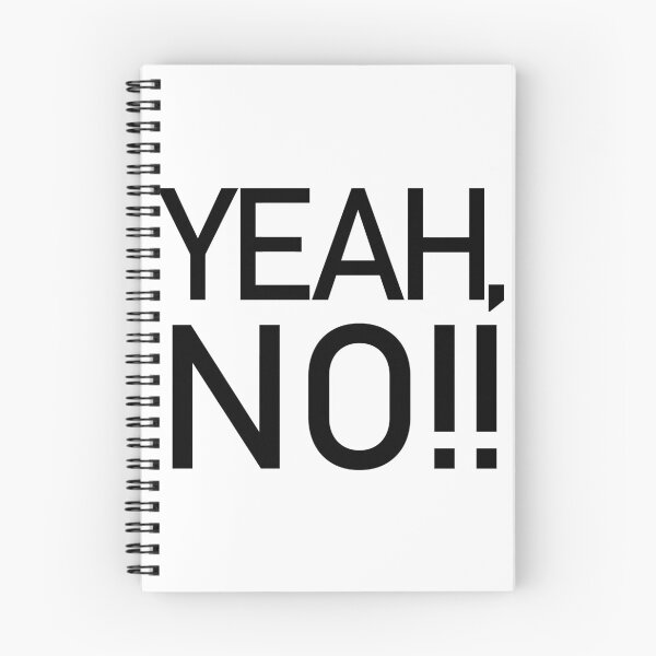 Item preview, Yeah No!! Modern Slang design designed and sold by GetItGiftIt.