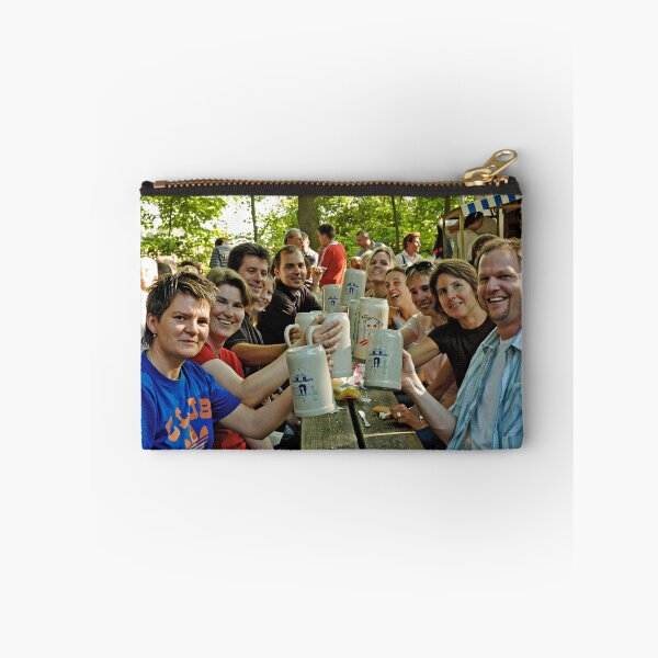 Item preview, Happy beer drinkers at Erlangen Fair, Germany. designed and sold by David A. L. Davies.