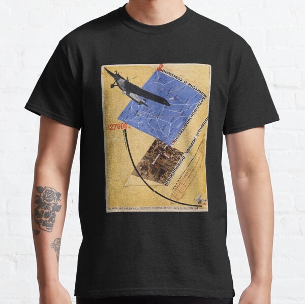 Poster Vintage avión, constructivismo ruso 1931 Camiseta clásica