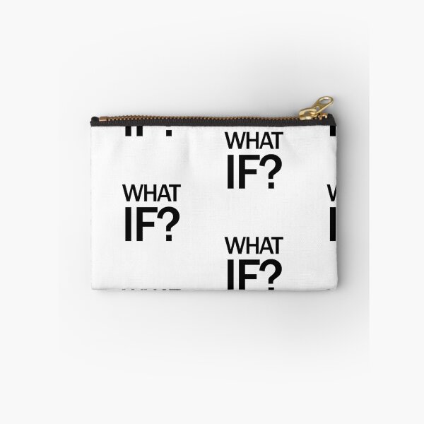 Item preview, What If? Bold Text design designed and sold by GetItGiftIt.