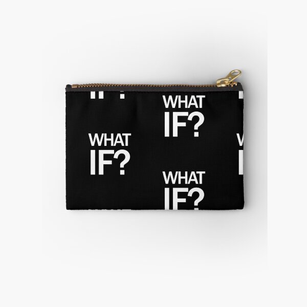 Item preview, What If? Bold Text design designed and sold by GetItGiftIt.