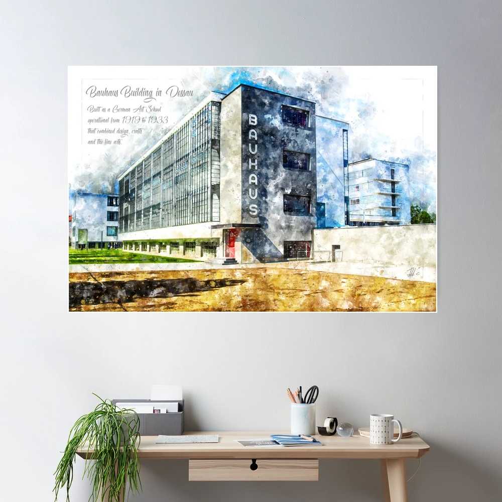 Dessau/バウハウス/ポスター/アーキテクト Bauhaus